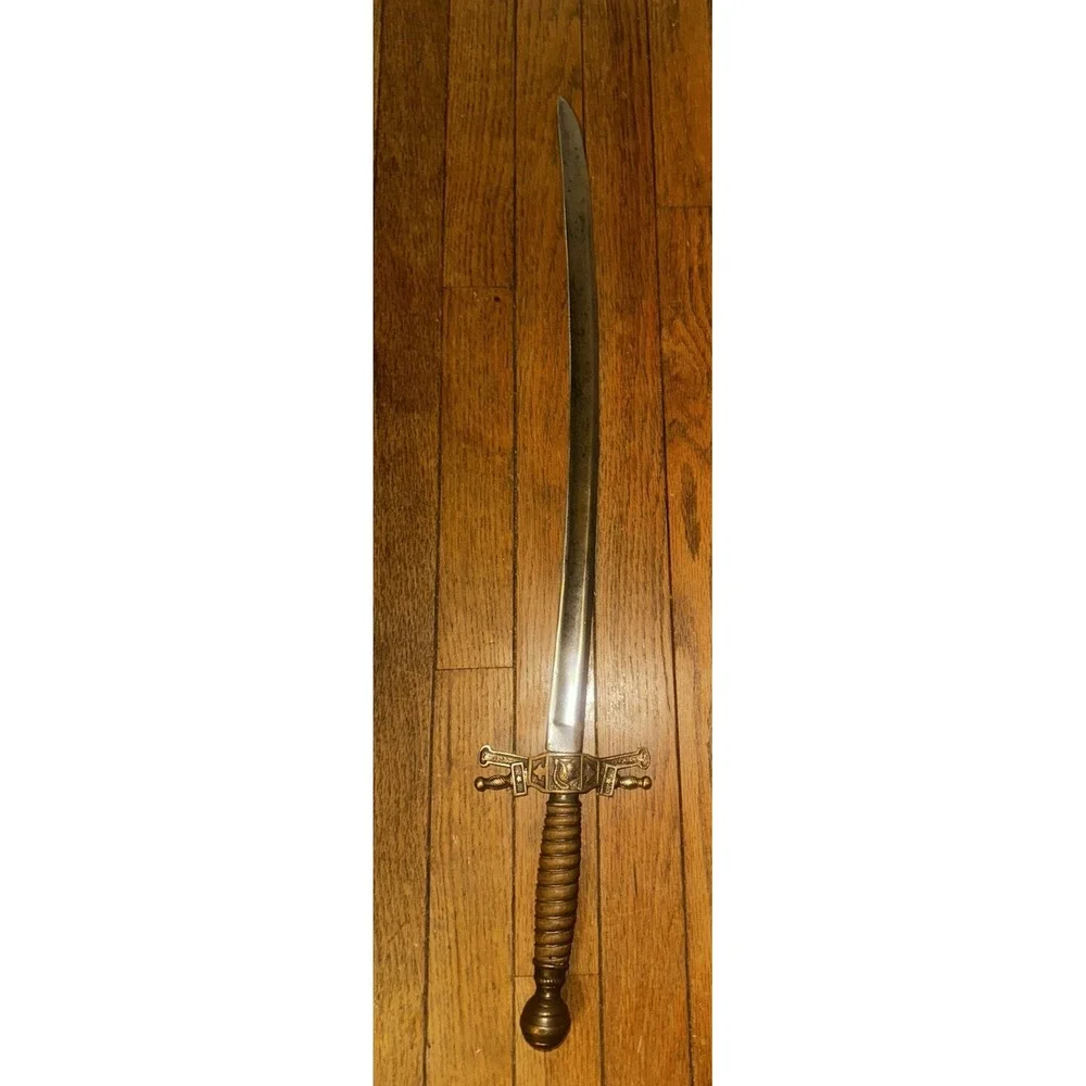Antique 1800's C.A. Hart Ceremonial Sword knights of pythias masonic sword